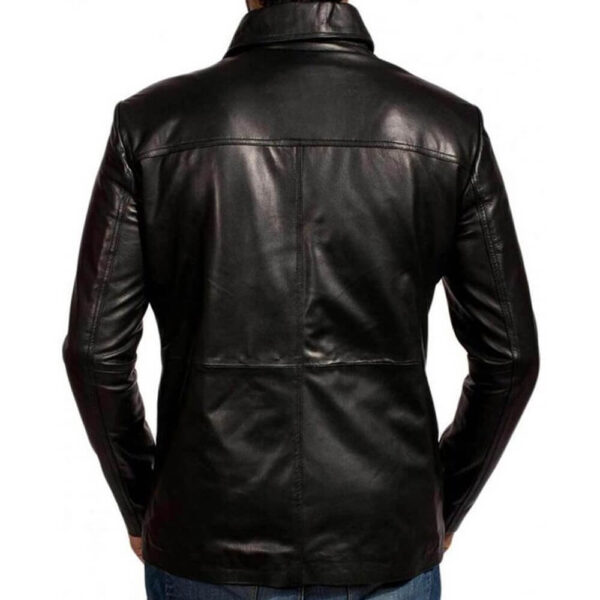 Damon Salvatore Leather Jacket Season 4 Damon Salvatore Black Leather Jacket