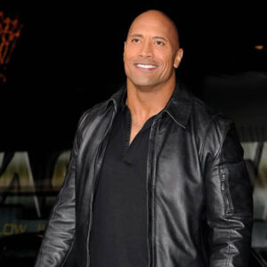 Dwayne Johnson San Andreas Leather Jacket