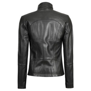 Emma Watson Black Leather Jacket