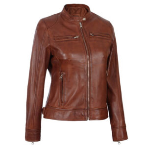 In Plain Sight Mary Shannon Leather Jacket