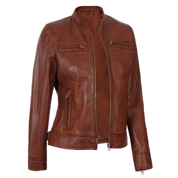 In Plain Sight Mary Shannon Leather Jacket