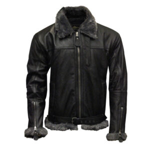 Men's Aviator B3 Sheepskin Leather Jacket