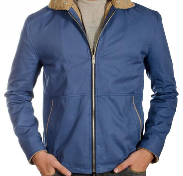 The Drop Bob Saginowski Tom Hardy Blue Jacket