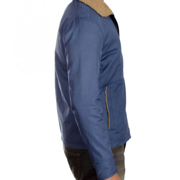 The Drop Bob Saginowski Tom Hardy Blue Jacket