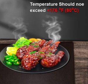 table mat plain brown - Clara Leather