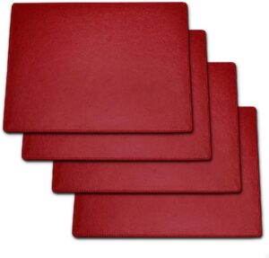 table mats red