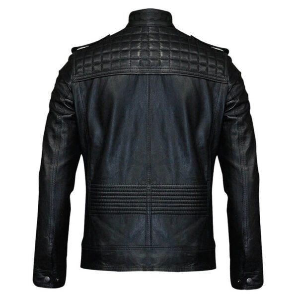 Men's Vintage Retro Biker Leather Jacket