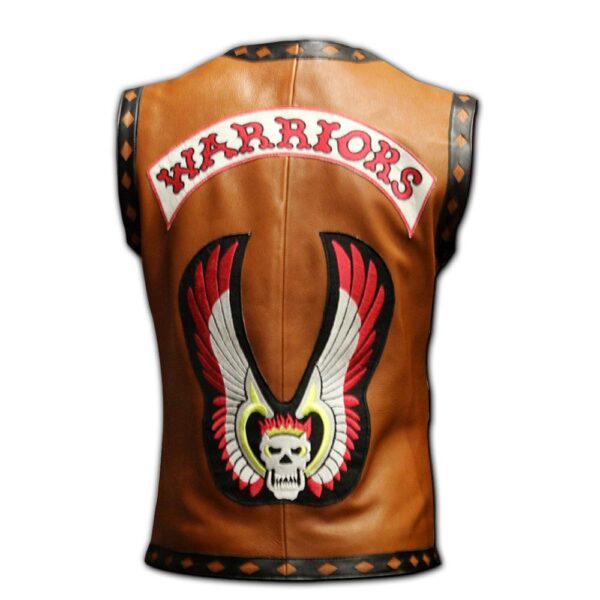 The Warriors Movie Leather Biker Vest