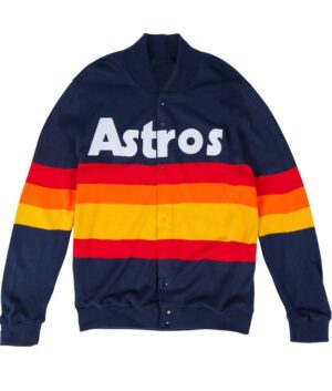 Astros Kate Upton Blue Sweater Jacket