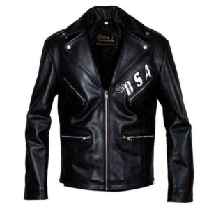 Rockers Revenge Black Leather Jacket