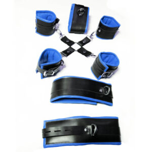 7 Piece Restraints Leather Bondage BDSM adult fun