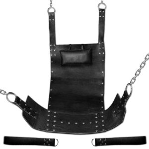 BDSM Leather Ultimate Sex Swing Bondage for Couples Adult Fetish Fantasy Swing Luxury Heavy Duty Indoor Sex Sling Critical Role for