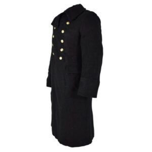 Russian Army Overcoat long Officers Black Wool OverCoat